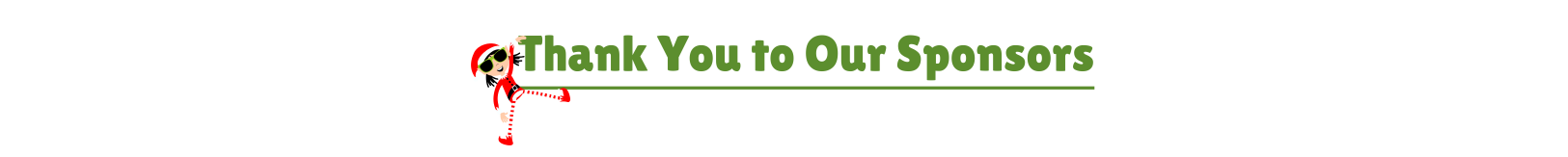 Christmas in July Sponsors!